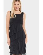 SWING Rochie dama - 304907234 - Poliester - Negru - Negru
