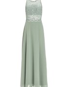 SWING Rochie dama 5AI01400 - Poliester - Verde - Verde
