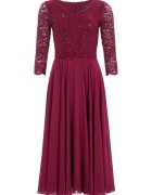 SWING Rochie dama 5AI08900 - Poliester - Visiniu