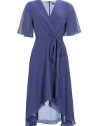 SWING Rochie dama 5AI10200 - Poliester - Albastru