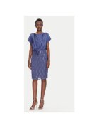SWING Rochie dama 5AI10900 - Poliester - Albastru - Albastru