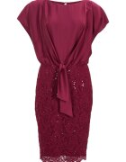 SWING Rochie dama 5AI10900 - Poliester - Visiniu