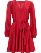 SWING Rochie dama 5AI13900 - Poliester - Rosu