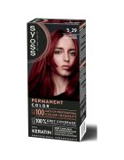 Syoss Vopsea de par Baseline Metallic Collection - 115 ml - Rosu intens