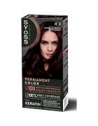 Syoss Vopsea de par permanenta Color Baseline 115 ml - Saten mahon