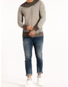 Takeshy Kurosawa Bluza de trening in doua nuante -