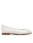 Tamaris Balerini 303359140 - Piele naturala - Alb - Alb