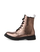 Tamaris Bocanci de piele cu fermoar lateral - Bronz