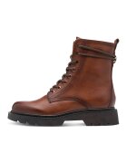 Tamaris Bocanci de piele si piele ecologica - Maro cognac