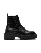 Tamaris Botine 1-25286-41 Negru - Piele ecologica