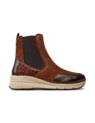 Tamaris Botine dama - 304121 - Piele ecologica - Maro -