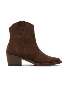 Tamaris Botine dama 304121456 - Piele naturala - Maro -