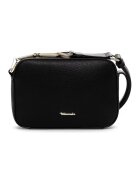 Tamaris Geanta crossbody de piele ecologica cu logo metalic - Negru - 14 -5x21x6