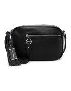Tamaris Geanta crossbody de piele ecologica Nele - Negru