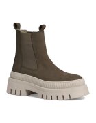 Tamaris Ghete cu platforma dama - casual - piele naturala - bej