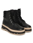 Tamaris Ghete dama 003 1-25200 - Piele naturala - Negru