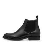 Tamaris Ghete de piele cu segment elastic - Negru