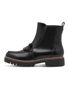 Tamaris Ghete de piele intoarsa - Negru