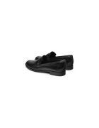 Tamaris Mocasini dama 304652226 - Piele naturala - Negru - Negru