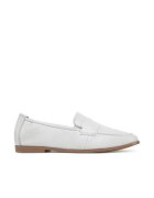 Tamaris Mocasini dama 304653049 - Piele naturala - Alb - Alb