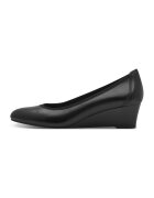 Tamaris Pantofi din piele cu talpa wedge