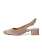 Tamaris Pantofi slingback cu toc masiv - Grej