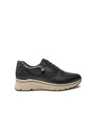 Tamaris Pantofi sport dama - Piele naturala - Negrudwqfwq