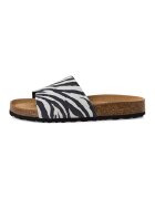 Tamaris Papuci de piele - Alb/Negru
