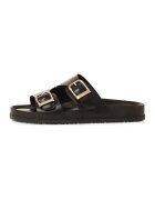Tamaris Papuci de piele - Negru