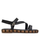 Tamaris Sandale dama 303730987 - Piele naturala - Negru