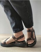 Tamaris Sandale Elegante Dama 28703-44 Leopard - Negru - Negru