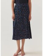 Tatuum Fusta midi cu model grafic Sini - Roz pastel/Albastru deschis/Bleumarin