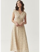 Tatuum Rochie midi cu croiala evazata - Negru/Bej