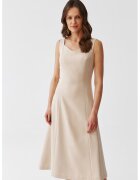 Tatuum Rochie midi evazata - Crem