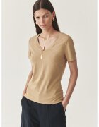 Tatuum Tricou din amestec de modal - Maro deschis