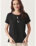 Tatuum Tricou lejer de bumbac - Negru