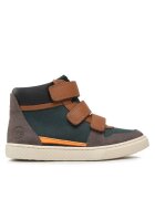 Ten IS Pantofi copii 300940433 - Piele intoarsa/Textil - Verde/Maro