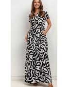 Tessita Rochie lejera din amestec de in cu buzunare -