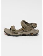 Teva Sandale de piele si material textil Hudson - Verde feriga