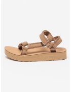 Teva Sandale din material textil cu velcro - Maro scortisoara