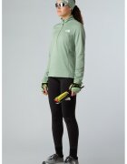 The North Face Bluza cu fermoar scurt pentru alergare pe teren accidentat Winter Warm Pro - Verde deschis