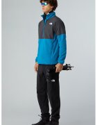 The North Face Bluza de trening cu fermoar scurti pentru drumetii Glacier - Albastru pastel/Gri