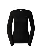 The North Face Bluza sport dama - termoactiva - negru - 64% poliester - 29% polipropilena - 7% poliamida - Negru