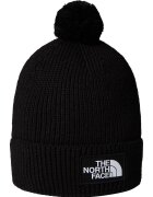 The North Face Caciula striata cu ciucure - Negru