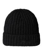 The North Face Caciula striata unisex cu broderie logo - Negru