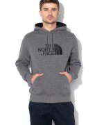 The North Face Hanorac cu imprimeu logo si buzunar kangaroo M Drew Peak - Gri melange