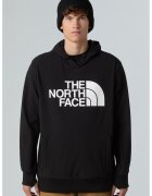 The North Face Hanorac cu logo si buzunar kangaroo - Alb/Negru