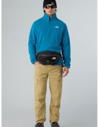 The North Face Hanorac din material fleece cu fenta scurta cu fermoar pentru trekking Glacier - Albastru deschis