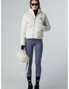 The North Face Jacheta crop cu umplutura de puf Hyalite - Alb