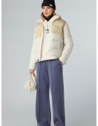 The North Face Jacheta cu guler inalt si fermoar pentru drumetii - Galben deschis/Alb murdar
